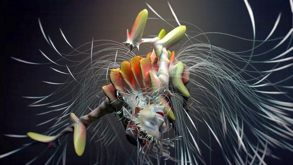 Flyer for event björk: 'tabula rasa'.