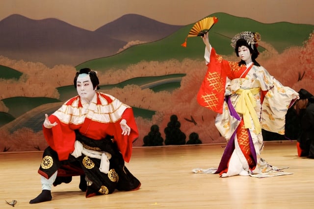 Flyer for event Puppet theatre of the island of Awaji.