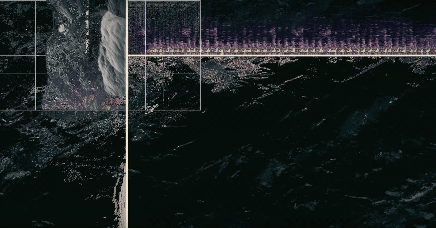 Flyer for event SØS Gunver Ryberg: 'Palacelike Timescale of Black'.