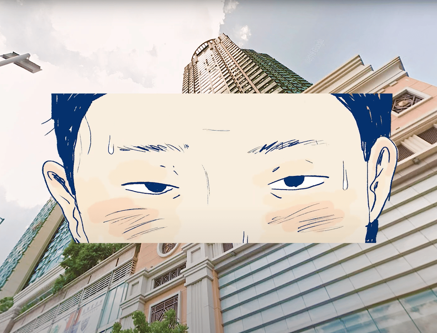 Flyer for event OHYUNG: now i close my eyes the world i see is so beautiful.