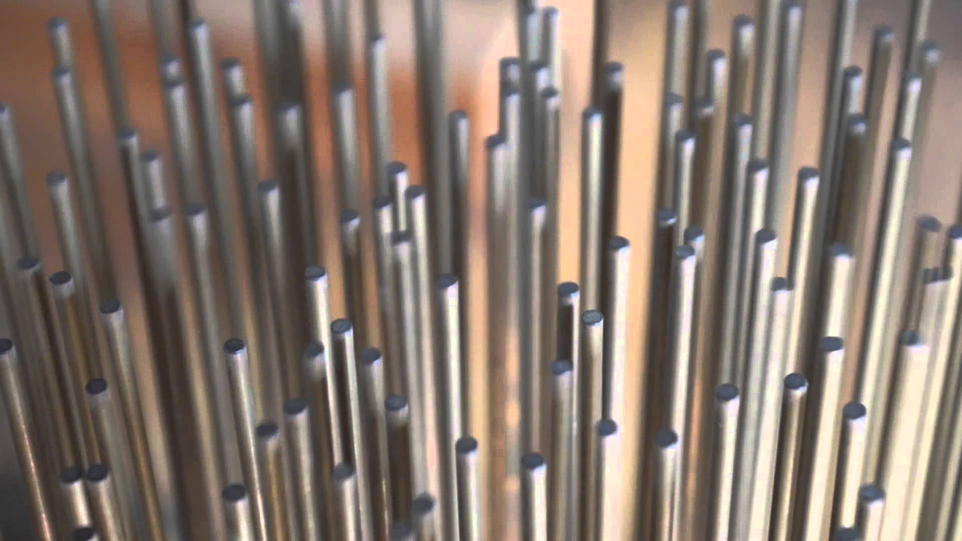 Flyer for event The Sound Sculpture of Harry Bertoia.