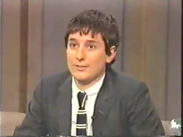 Flyer for event Harmony Korine on Letterman '95.