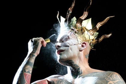 Flyer for event Ron Athey: Solar Anus.