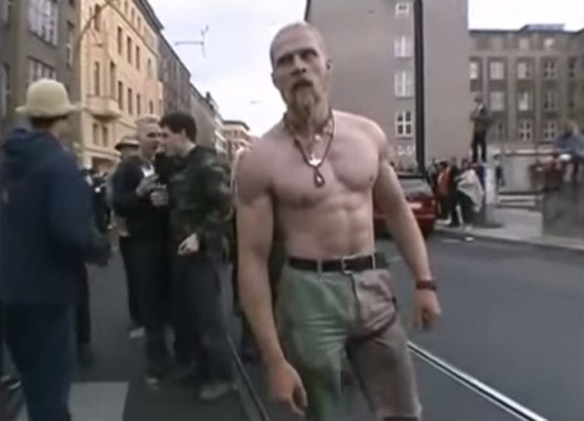 Flyer for event The Techno Viking.