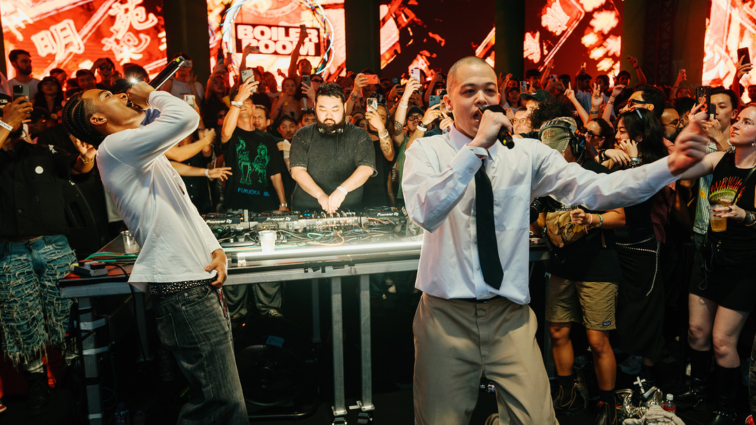 Photo of set (tokyovitamin) Vick Okada & Taro Imai featuring MIYACHI.