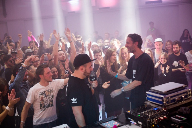 Photo of set Luke Vibert.