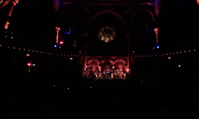 Photo of set Sun Ra Arkestra.