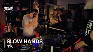 Photo of set Slow Hands Boiler Room NYC Live Show.