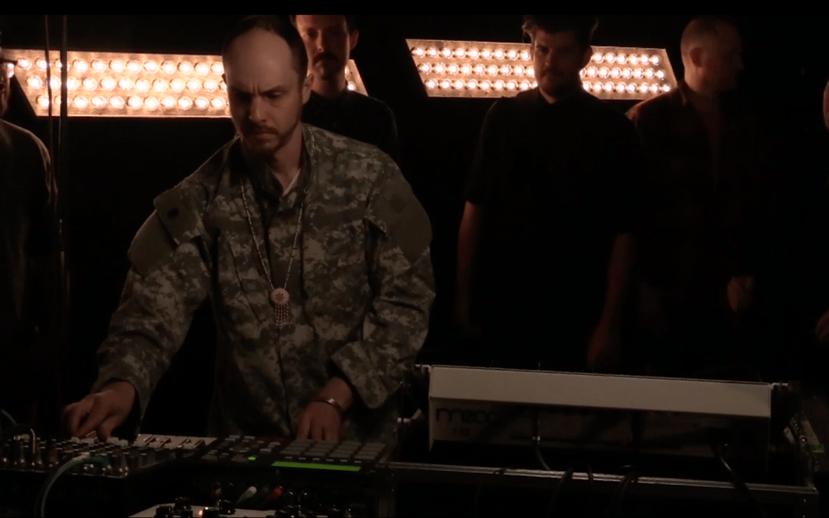 Photo of set Gavin Russom.