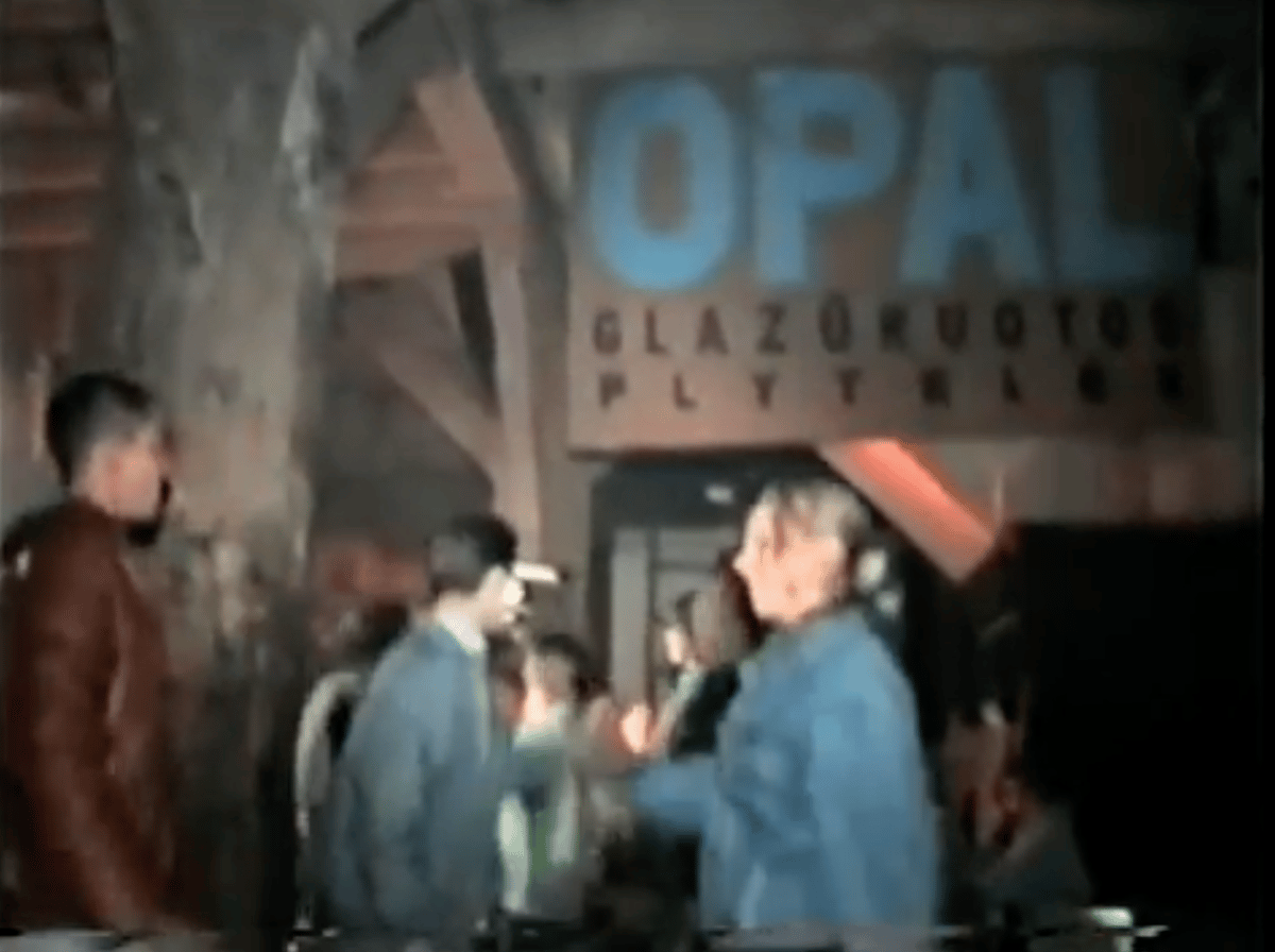 Photo of set Lithuania: 90s warehouse rave footage.