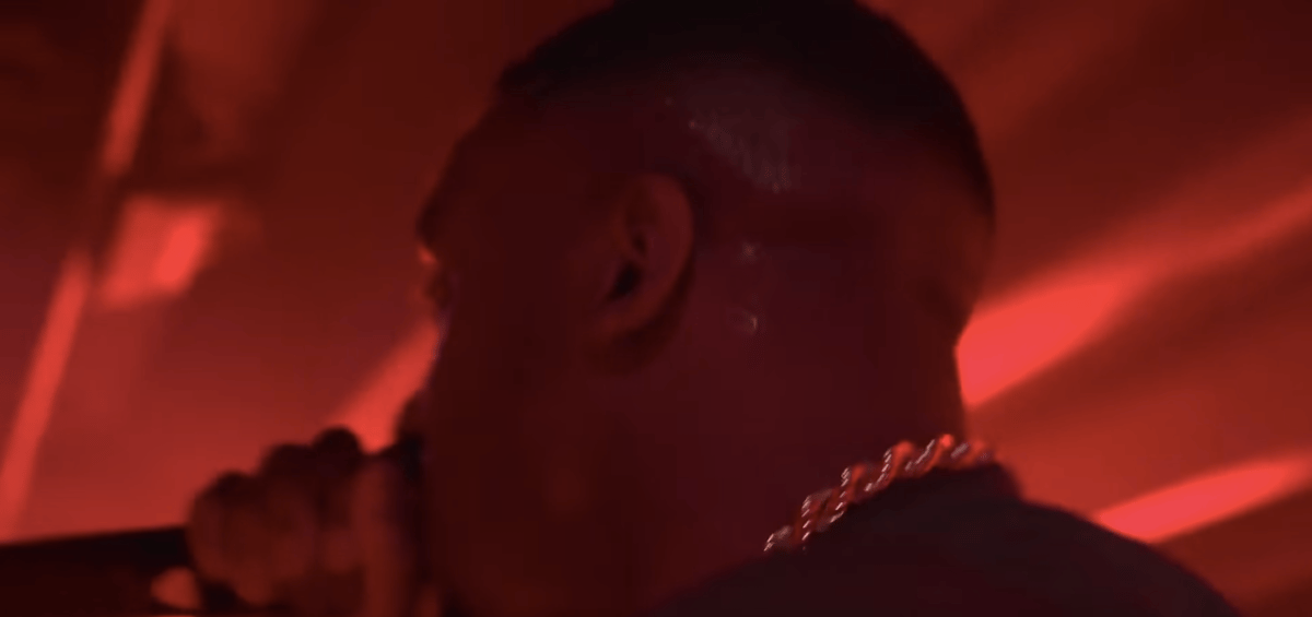 Photo of set Bugzy Malone.