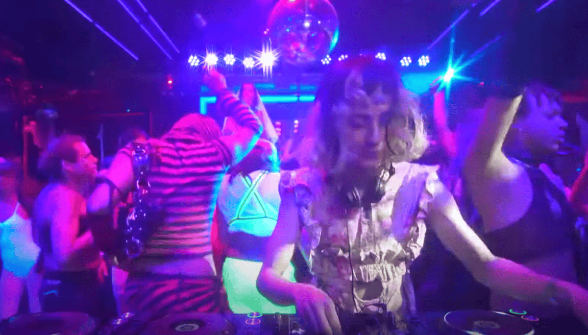 Photo of set DJ Working Class.