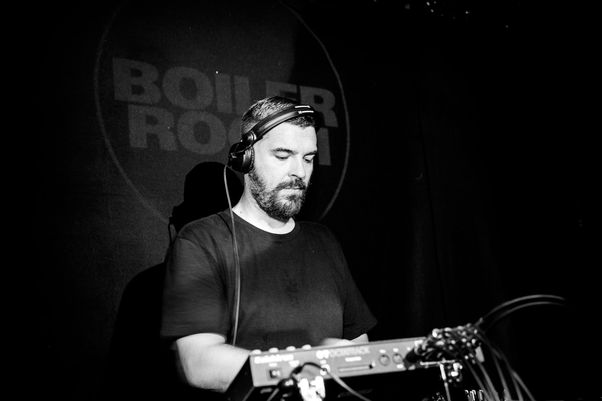 Photo of set Speedy J.