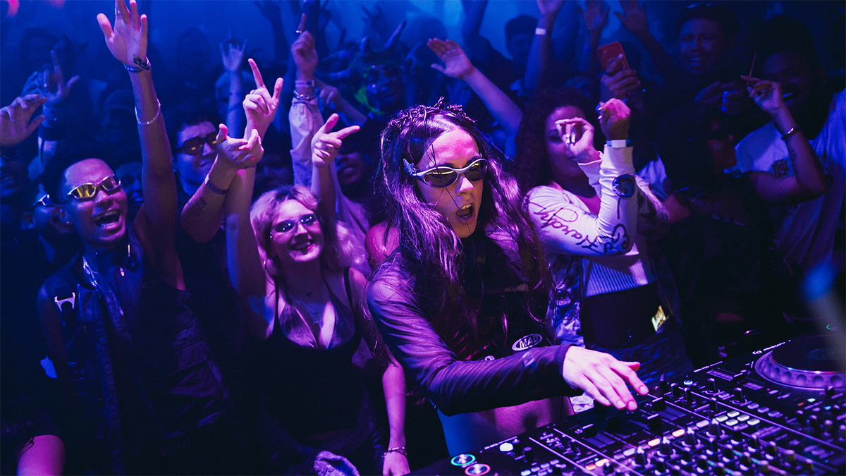 Photo of set DJ BASSAN.