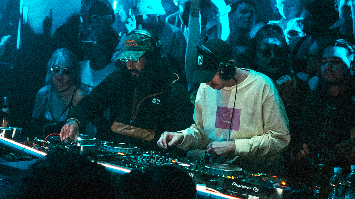 Photo of set Hudson Mohawke B2B Nikki Nair.