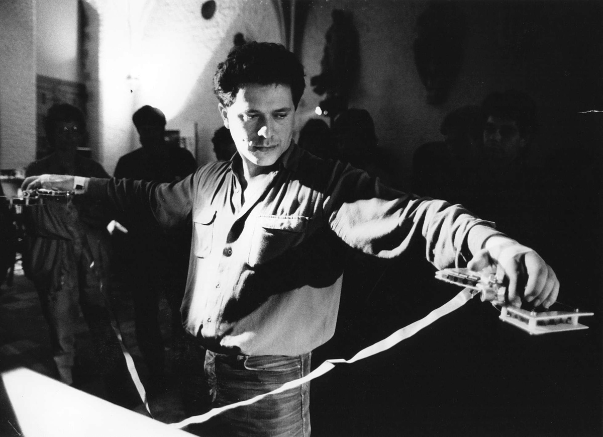 Photo of set Michel Waisvisz: The Hands.