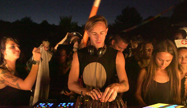 Photo of set Richie Hawtin.