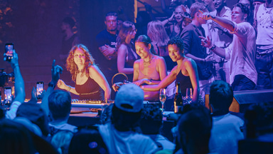 Photo of set Ladies of Leisure.