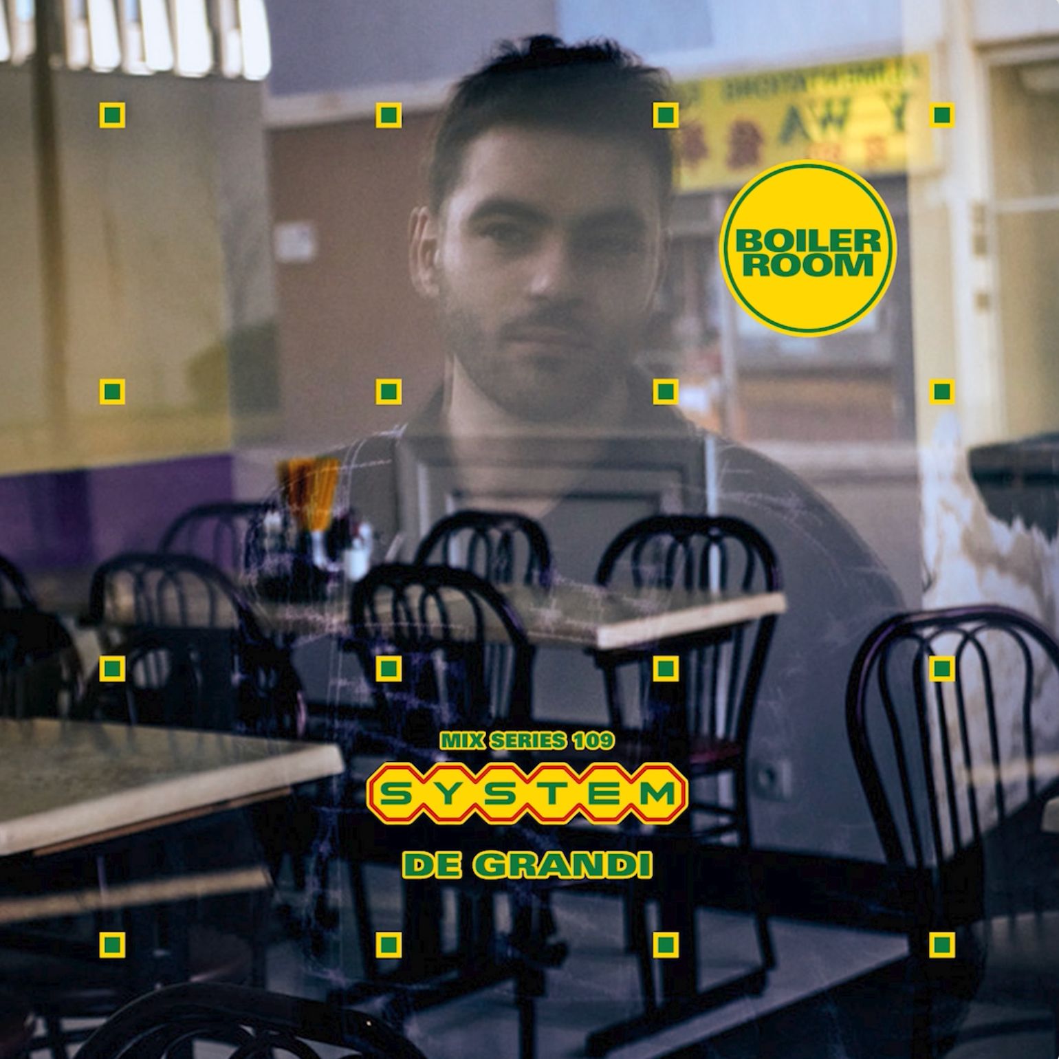 Flyer for event SYSTEM Mix 109: De Grandi.