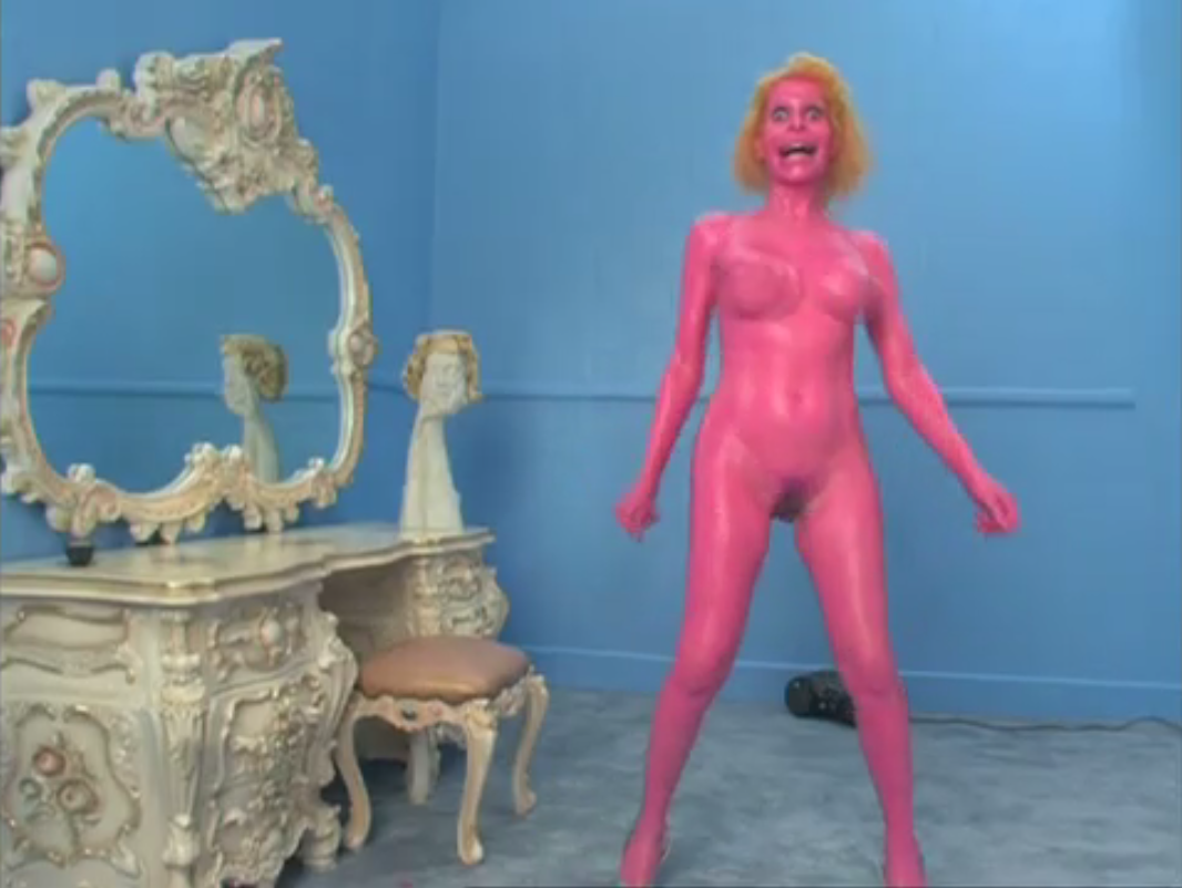 Flyer for event Amanda LePore: Heatherette x MAC.