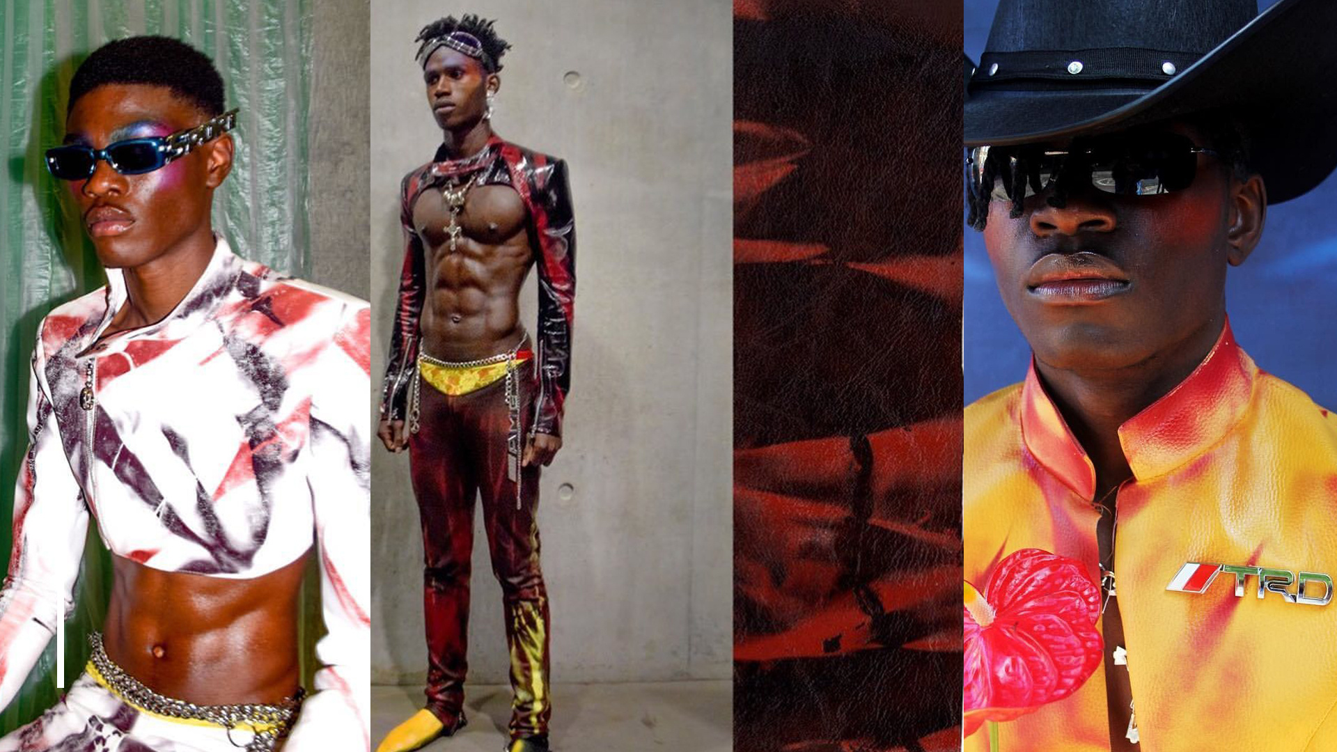 Flyer for event Mowalola: Central Saint Martins BA Fashion Press Show 2017.