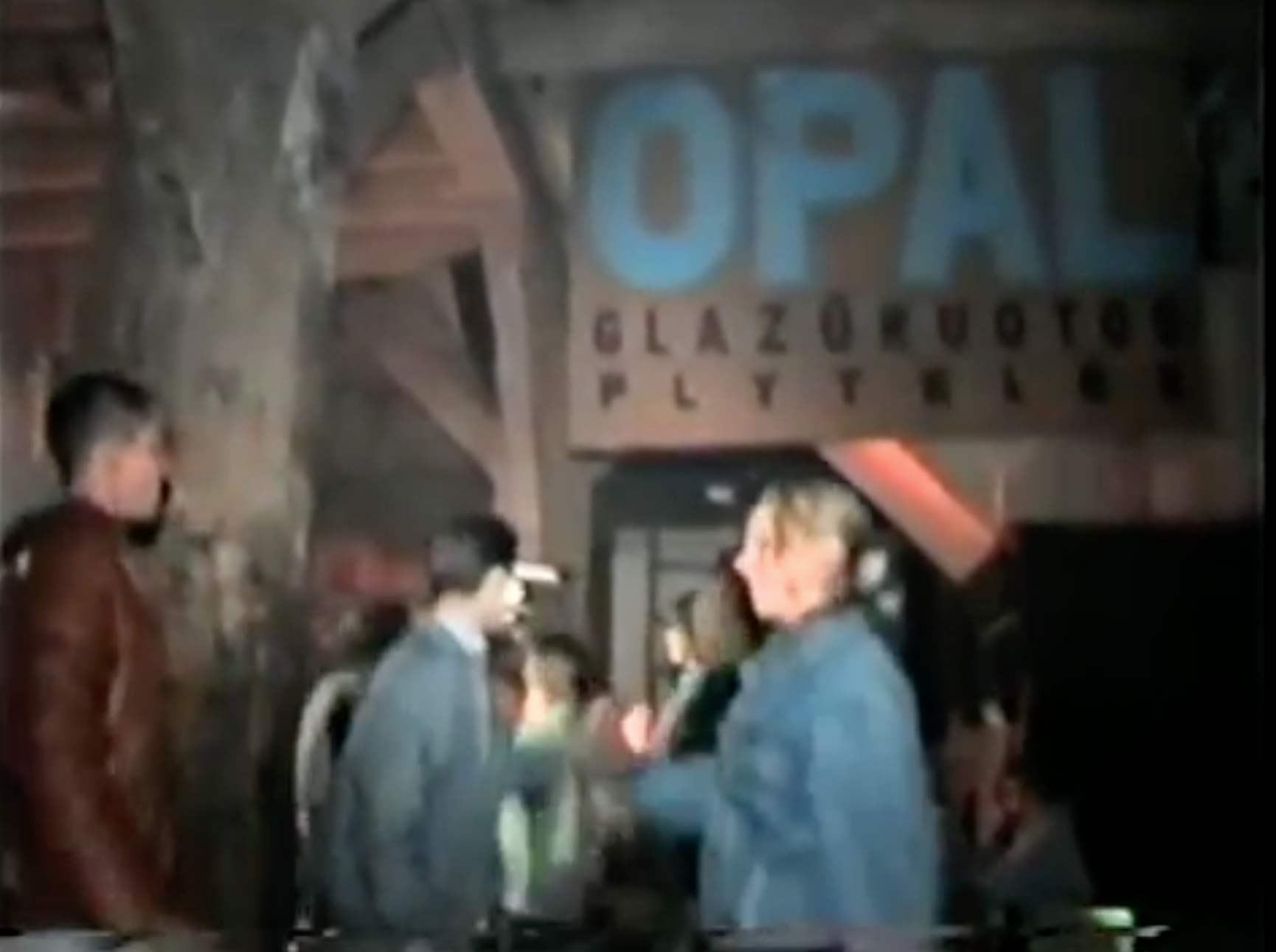 Flyer for event Lithuania: 90s warehouse rave footage.