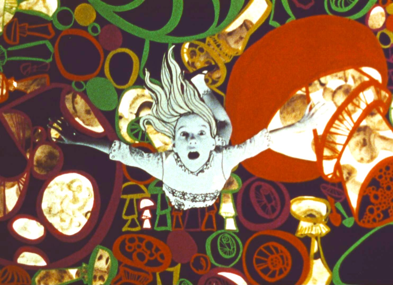 Flyer for event Curious Alice.