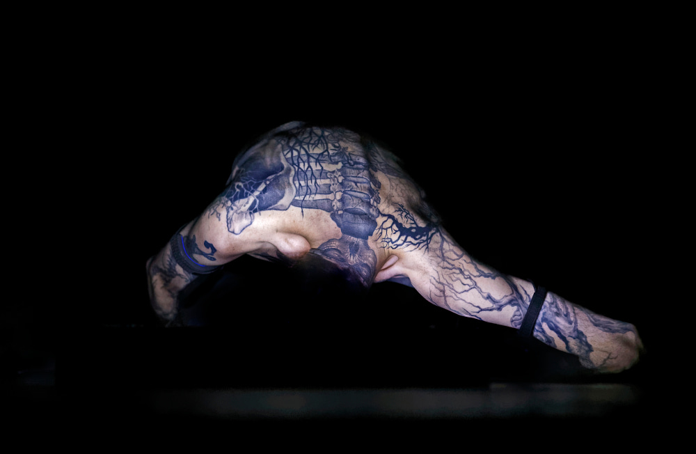 Flyer for event Marco Donnarumma: Corpus Nil.