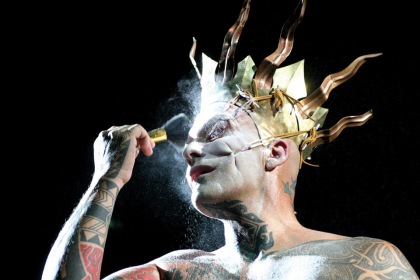 Flyer for event Ron Athey: Solar Anus.