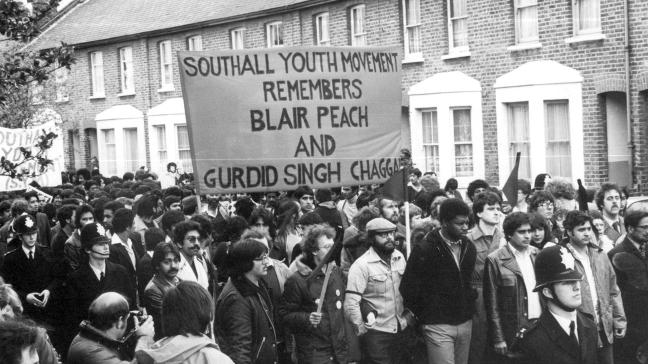 Flyer for event Young Rebels - The Story of the Southall Youth Movement.