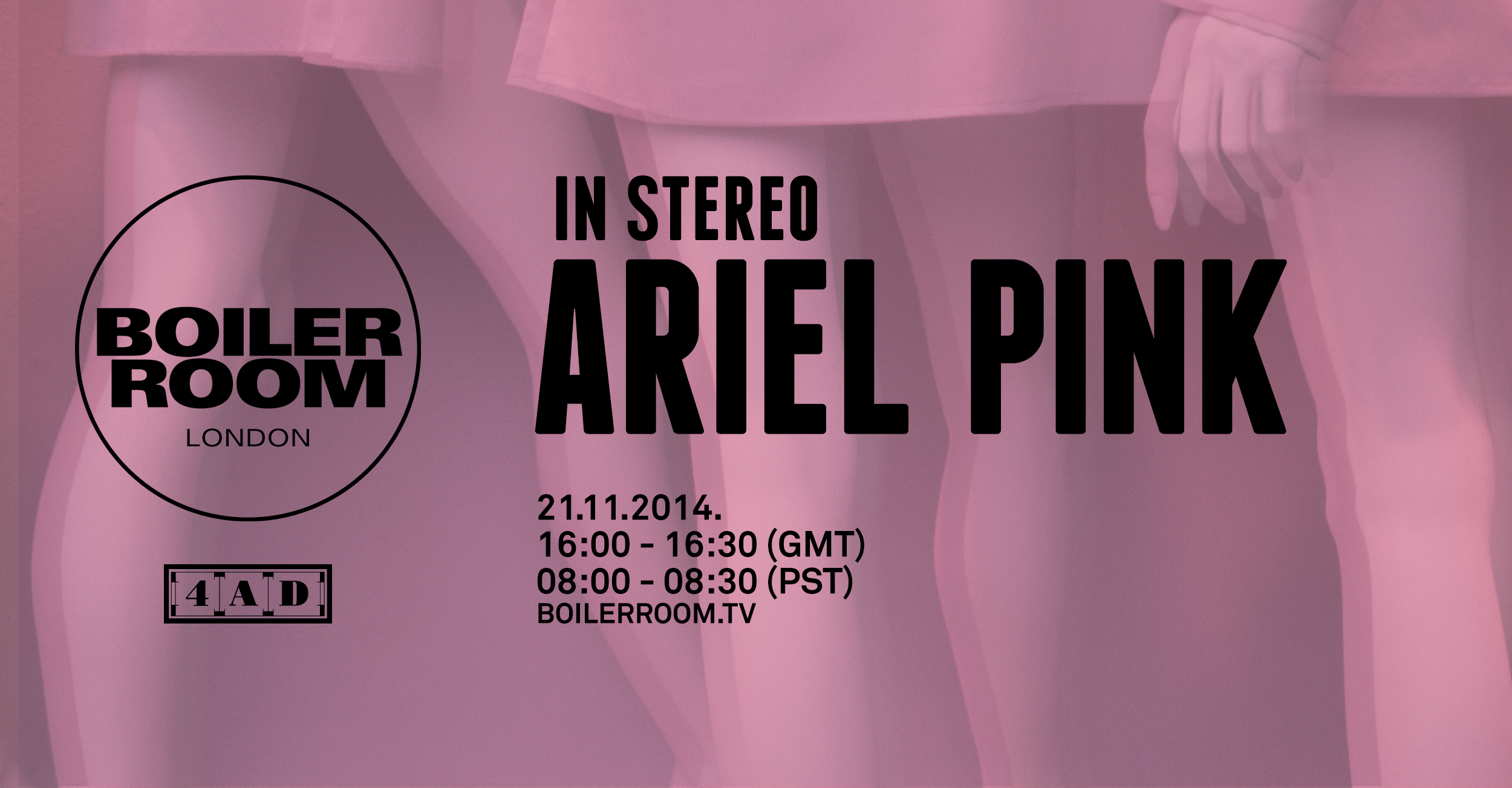 In Stereo: Ariel Pink flyer