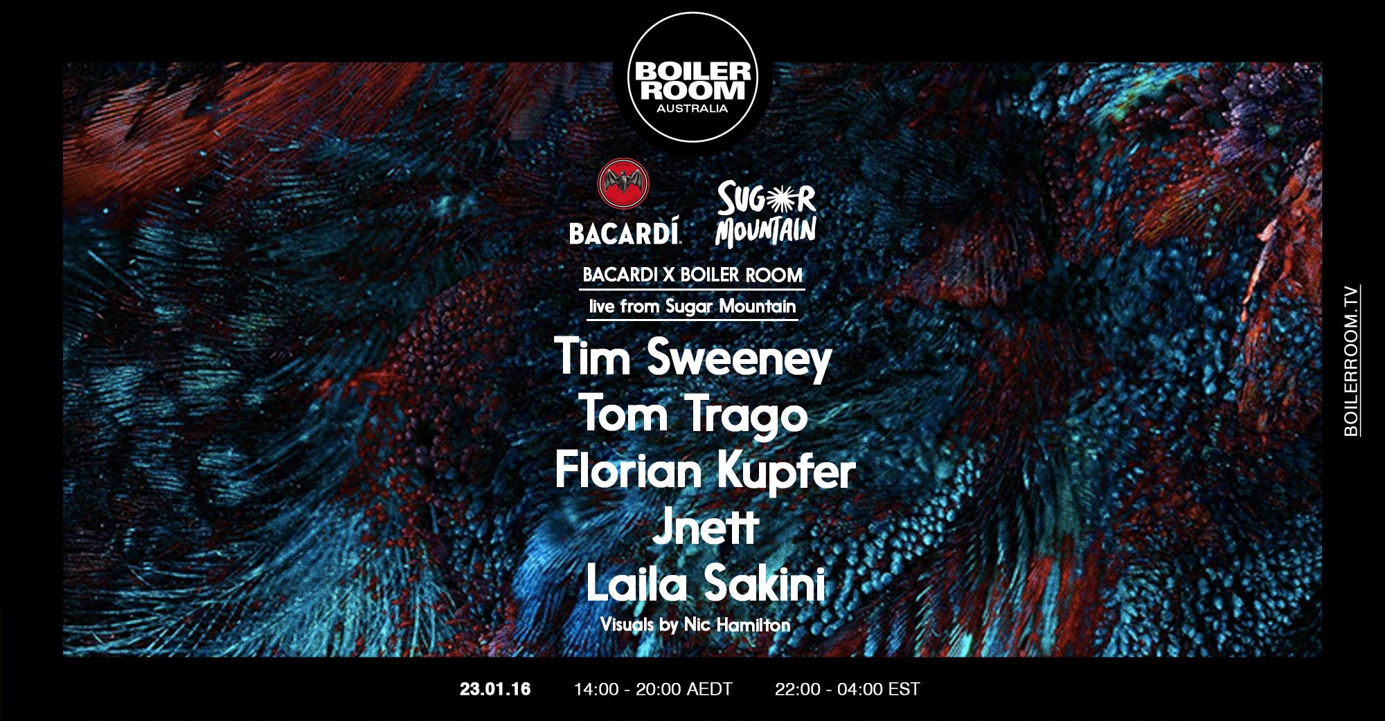 Boiler Room: Live from Sugar Mountain flyer