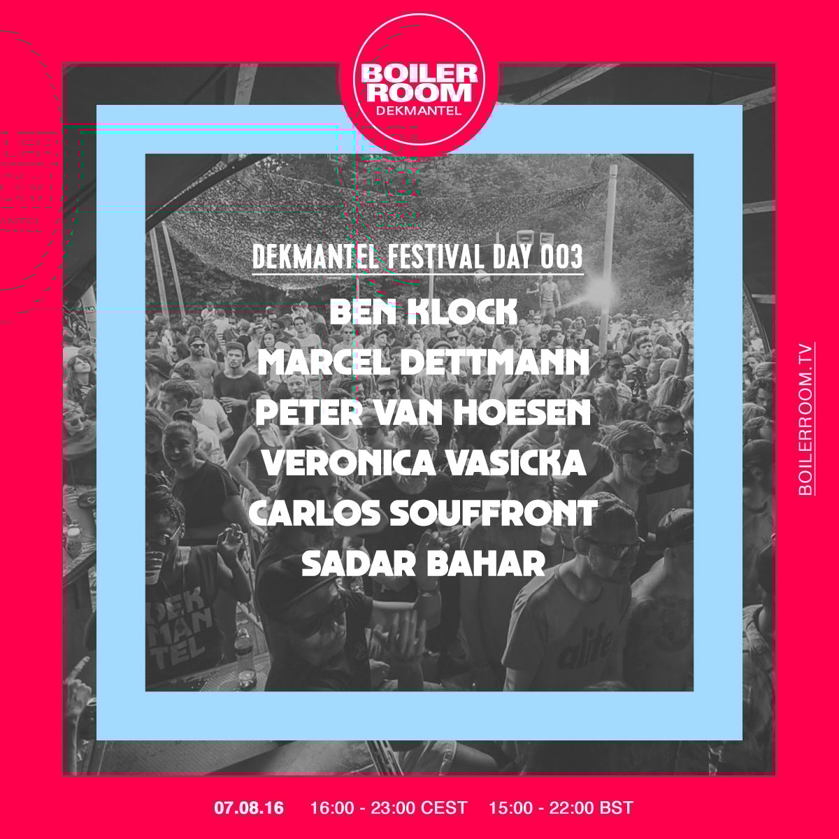 Dekmantel Day 003 flyer