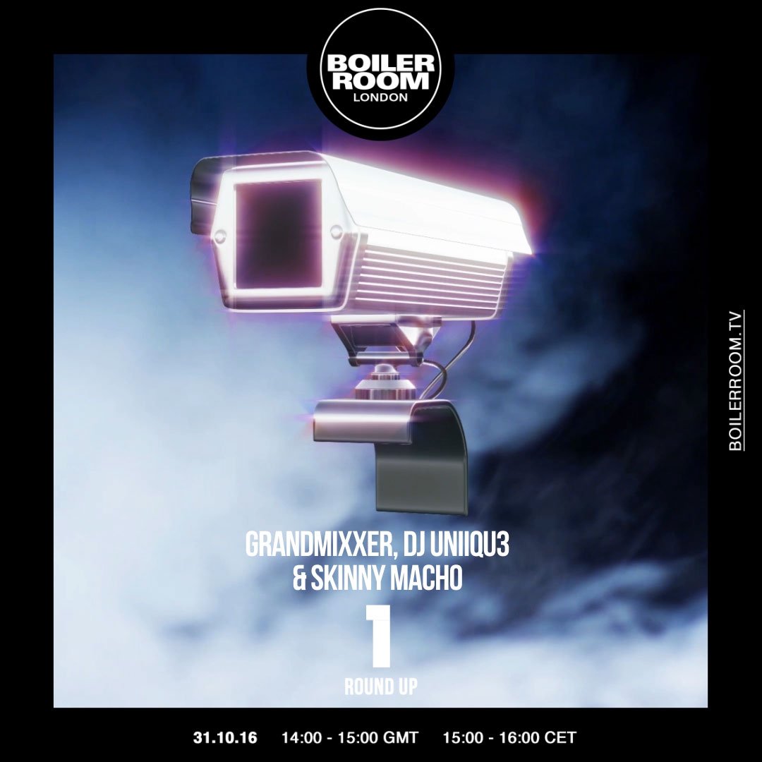Channel 1 Round-Up: DJ UNIIQU3, Grandmixxer & Skinny Macho flyer