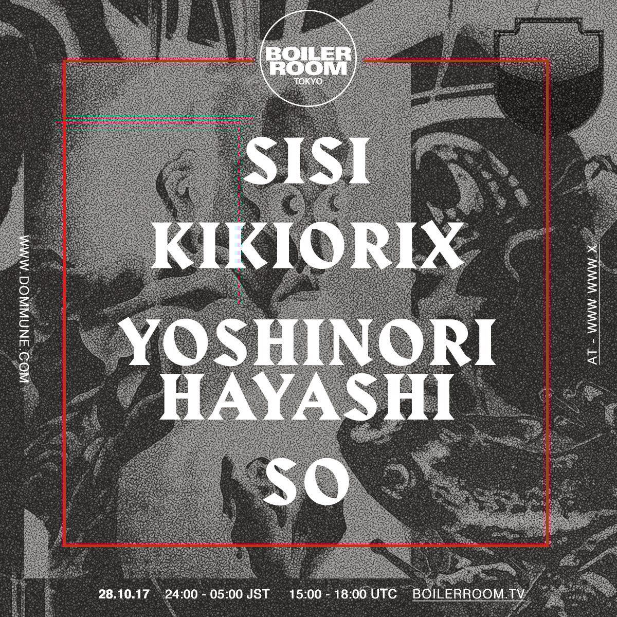 BR Tokyo & Dommune Halloween Party flyer