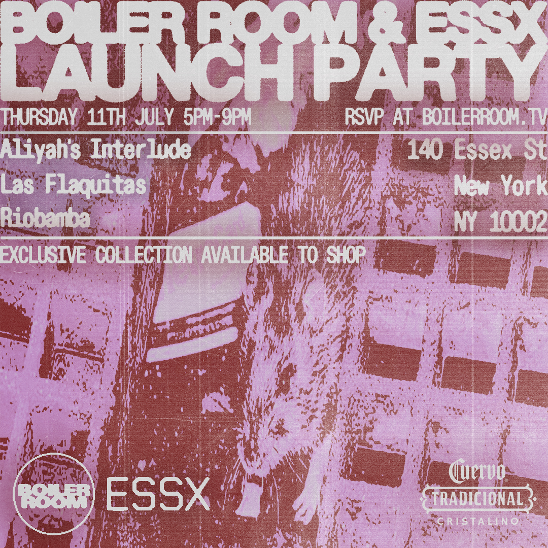 Boiler Room x ESSX flyer