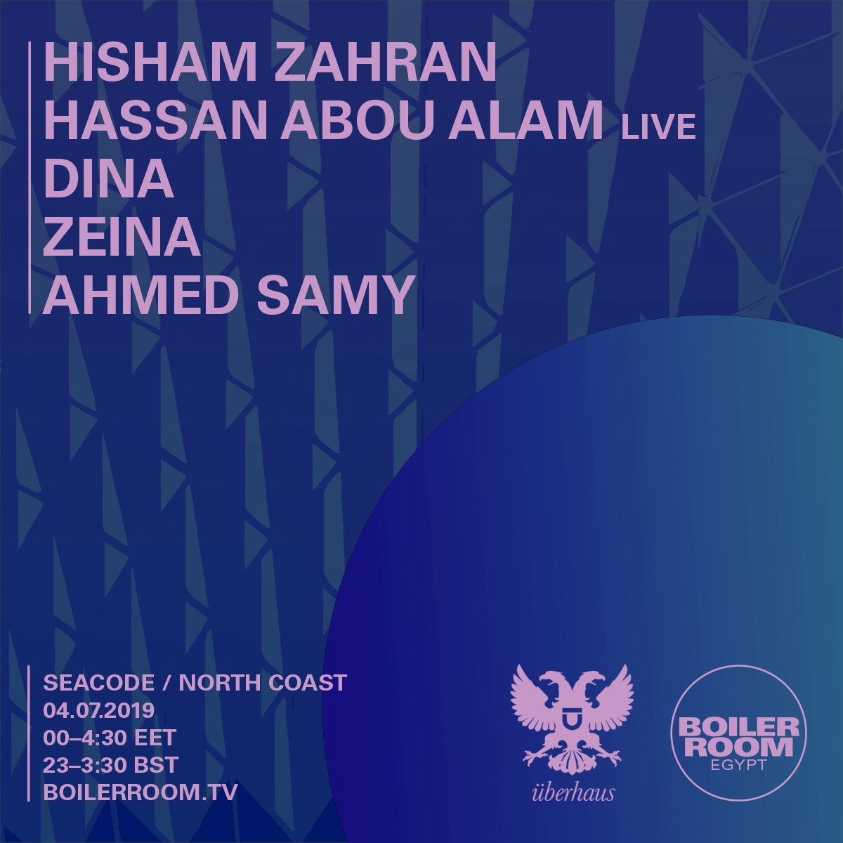 ÜBERHAUS EGYPT flyer