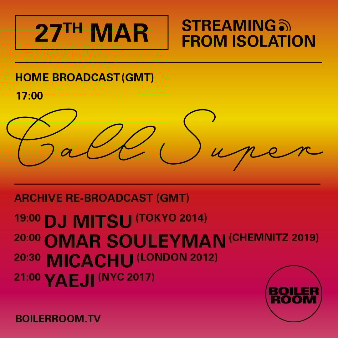 Streaming From Isolation – #5 flyer