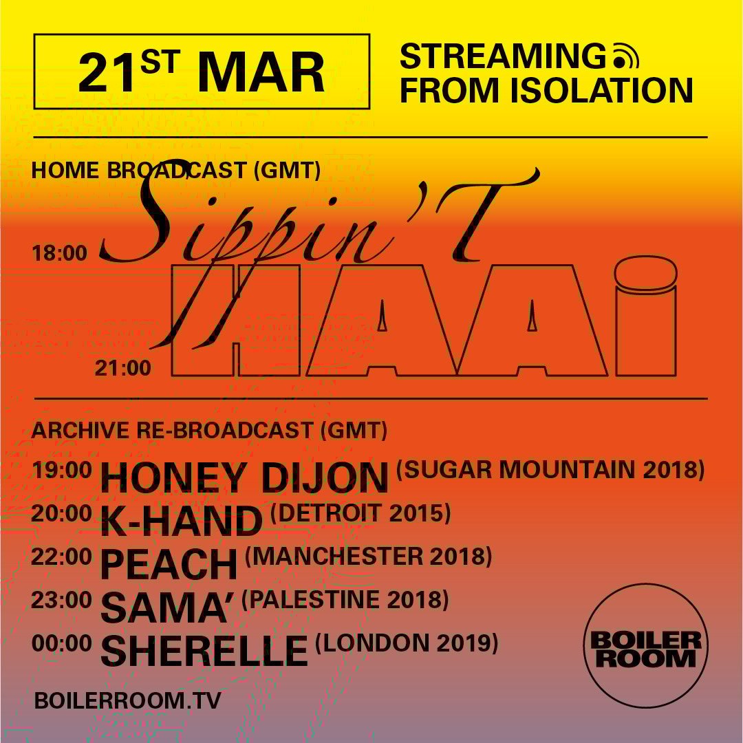 Streaming From Isolation – #3 flyer