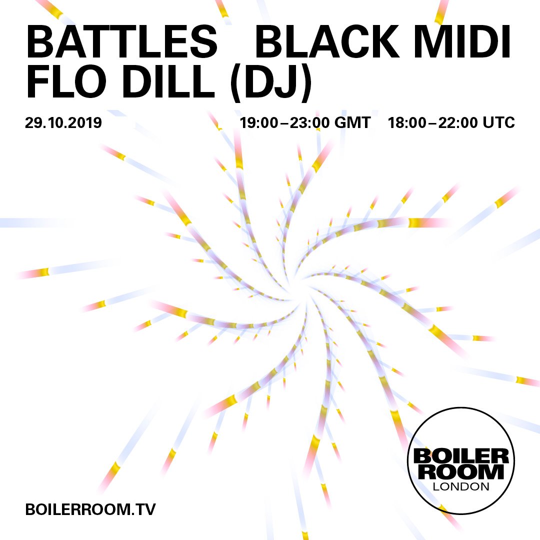 Battles & Black Midi flyer