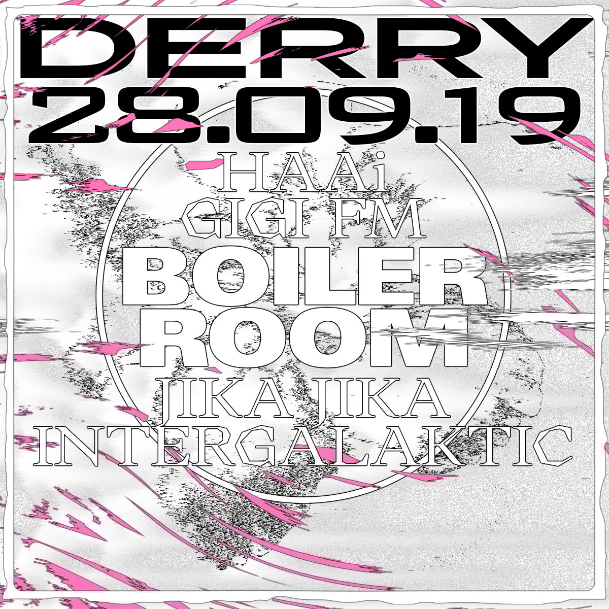 Gigi FM Derry flyer