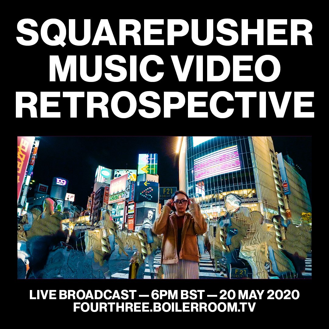 Squarepusher: Music Video Retrospective flyer