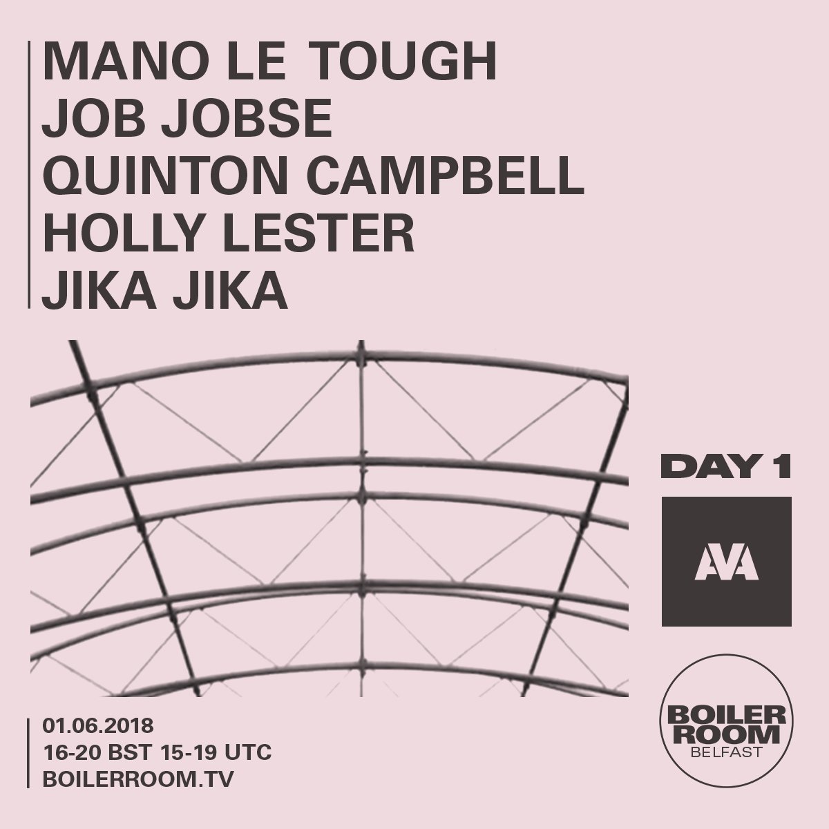 AVA Festival 2018: Day 1 flyer