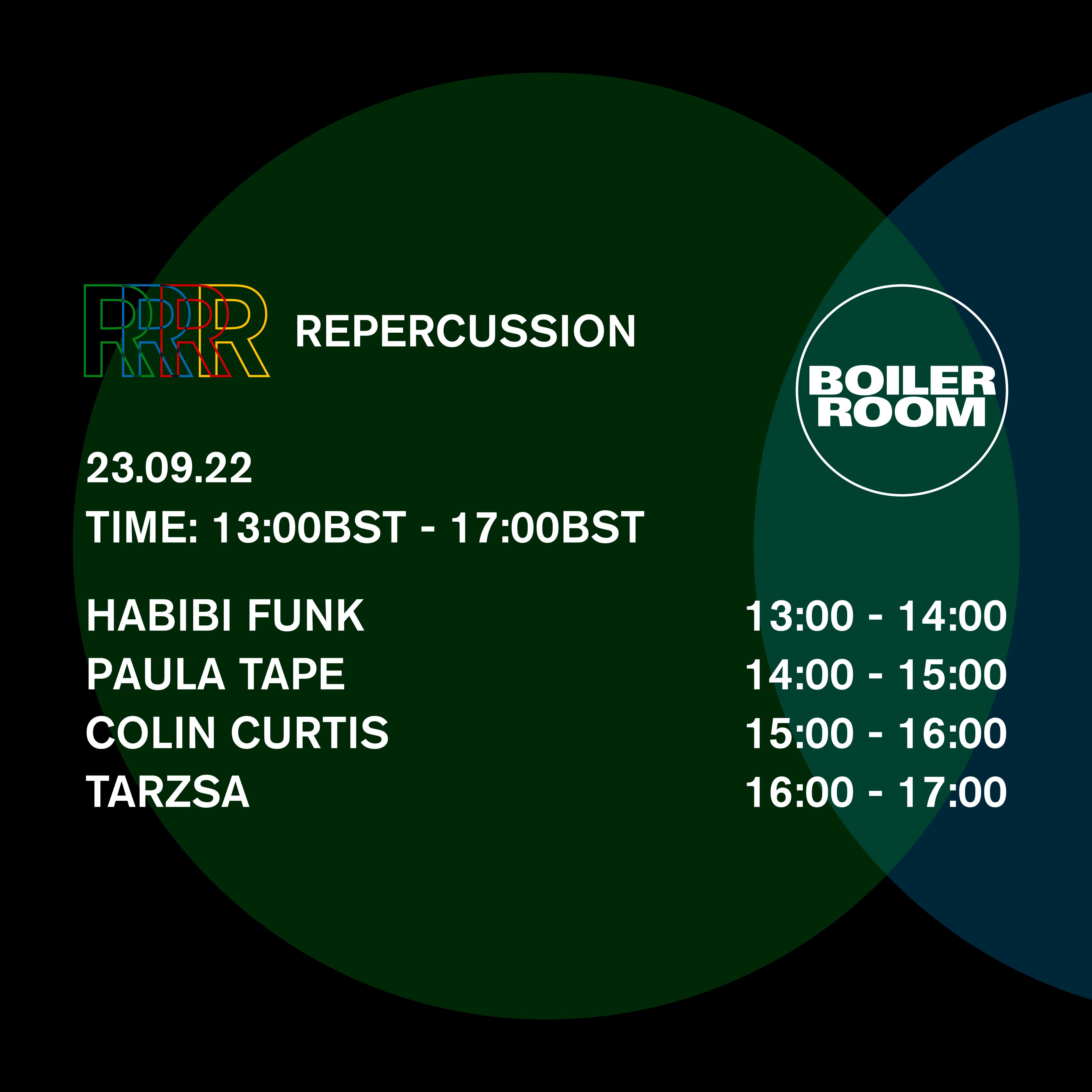 Repercussion flyer