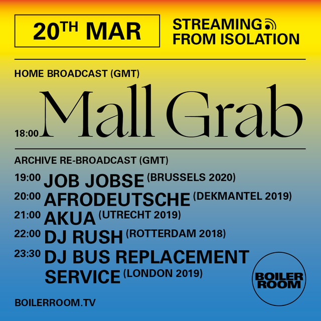 Flyer for event Streaming From Isolation – #2.