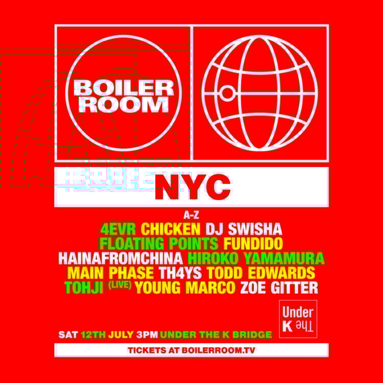 Flyer for event NYC | Saturday.