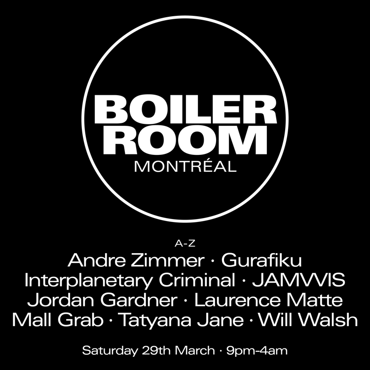 Flyer for event Montréal | Saturday.