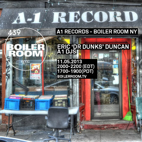 Flyer for event Boiler Room NY x A-1 Records .