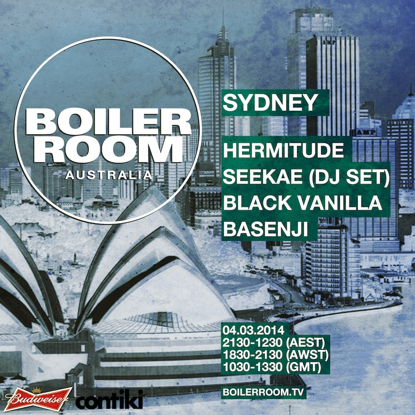 Flyer for event Boiler Room Australia: Sydney Night.