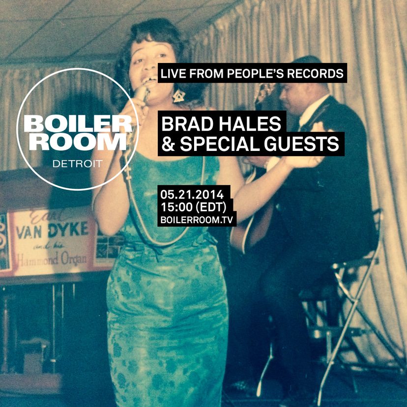 Flyer for event Detroit: Live from People's Records.